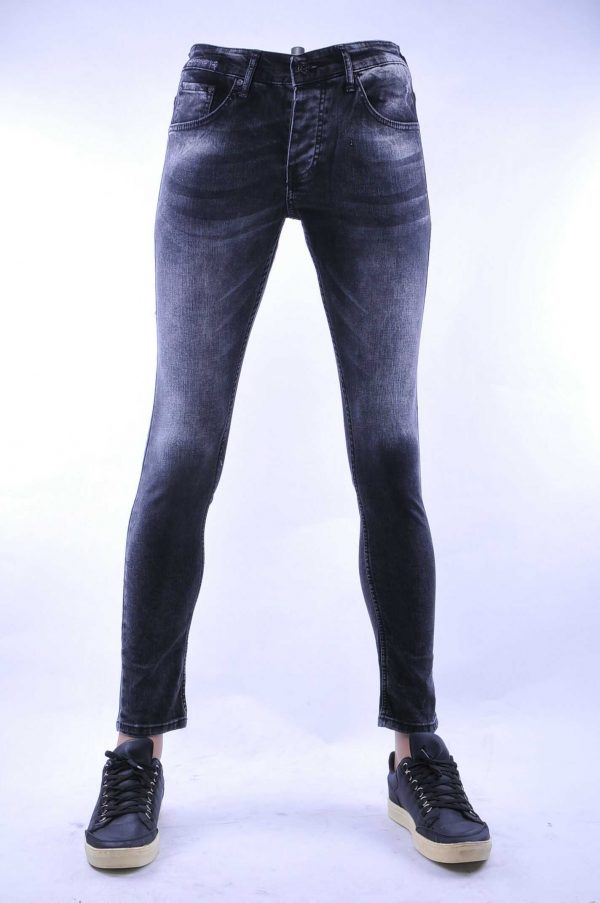 BlackRock gewassen slim fit heren skinny jeans Zwart