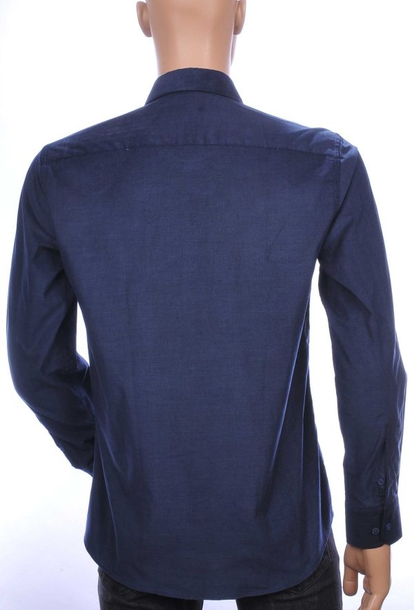 Corrino OLYMP State of Art Blue Industry A fish named fred Wolff Blitz Moncler DIOR Philipp Plein PRADA Louis Vuitton GUCCI VERSACE KENZO Dsquared2 Levi's CHASIN G-STAR DOLCE & GABBANA DIESEL PME LEGEND WAM DENIM LACOSTE regular fit fluweel rib effen heren overhemd Navy
