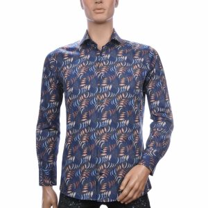 Corrino heren overhemd, slim fit overhemd heren, heren overhemd bladeren dessin, Corrino overhemd katoen, modern heren overhemd, antraciet overhemd heren, overhemd slim fit katoen, luxe heren overhemd, Corrino overhemd Nijmegen, heren overhemden CHARRA Nijmegen, Corrino overhemd kopen Nederland, slim fit heren overhemd winkel Nijmegen, online overhemd bestellen, Italiaanse overhemd, kledingwinkel in Nijmegen
