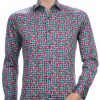 Corrino OLYMP State of Art Blue Industry Wolff Blitz A fish named fred Philipp Plein PRADA Louis Vuitton GUCCI VERSACE KENZO Dsquared2 Levi's CHASIN G-STAR DOLCE & GABBANA DIESEL PME LEGEND WAM DENIM LACOSTE modern fit allover bloemen dessin geruite heren overhemd Groen