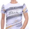 CLUB JU ronde hals T-Shirt met 3D letters Wit