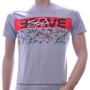 Club Ju Philipp Plein PRADA Louis Vuitton GUCCI VERSACE KENZO Dsquared2 Levi's CHASIN G-STAR DOLCE & GABBANA DIESEL PME LEGEND WAM DENIM LACOSTE BRAVE ronde hals heren T-shirt Grijs