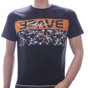 Club Ju Philipp Plein PRADA Louis Vuitton GUCCI VERSACE KENZO Dsquared2 Levi's CHASIN G-STAR DOLCE & GABBANA DIESEL PME LEGEND WAM DENIM LACOSTE BRAVE ronde hals heren T-shirt Zwart