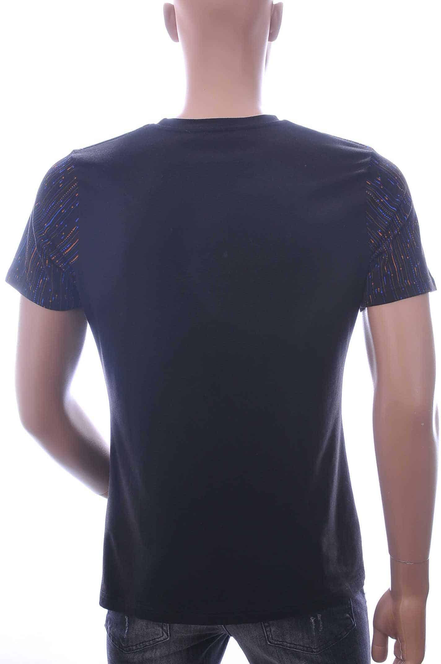 Club Ju Philipp Plein PRADA Louis Vuitton GUCCI VERSACE KENZO Dsquared2 Levi's CHASIN G-STAR DOLCE & GABBANA DIESEL PME LEGEND WAM DENIM LACOSTE BRAVE ronde hals heren T-shirt Zwart