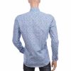 Corrino heren overhemd groen paisley slim fit katoen