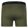 Zaccini Trendy 2-pack Perfect Fit Heren Boxershorts Allover Urban Blossom Olive Print - Khaki