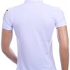 Les Designers Polo T-Shirt met geborduurde tijgerkop Wit