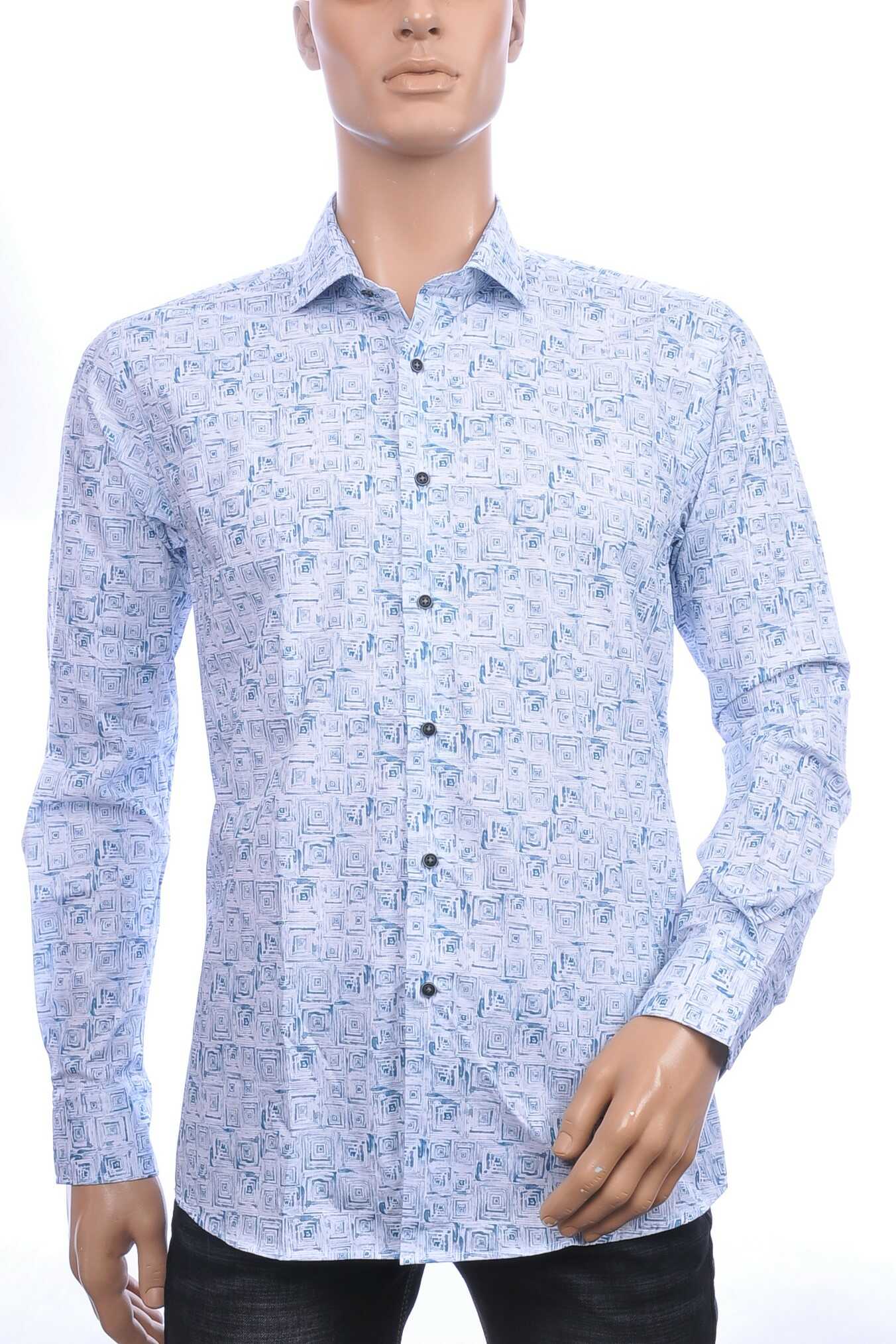 Blokjes blouse heren outlet
