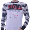 CLUB JU Moncler DIOR Philipp Plein PRADA Louis Vuitton GUCCI VERSACE KENZO Dsquared2 Levi's CHASIN G-STAR DOLCE & GABBANA DIESEL PME LEGEND WAM DENIM LACOSTE DESIGN ronde hals heren Shirt met 3D letters Wit