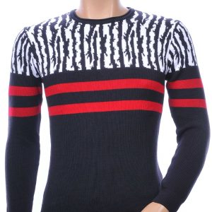 Club Ju A Fish Named Fred Wolff Blitz Louis Vuitton GUCCI VERSACE KENZO Dsquared2 Levi's CHASIN G-STAR DOLCE & GABBANA DIESEL PME LEGEND WAM DENIM LACOSTE Parajumpers Stone Island ronde hals modern dessin heren trui Navy