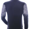 CLUB JU DELUXE ronde hals heren Shirt met 3D letters Zwart