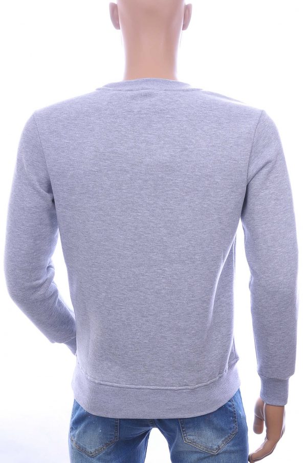 JAYLVIS&ARANCIA Moncler DIOR Philipp Plein PRADA Louis Vuitton GUCCI VERSACE KENZO Dsquared2 Levi's CHASIN G-STAR DOLCE & GABBANA DIESEL PME LEGEND WAM DENIM LACOSTE ronde hals heren sweatshirt met teksten print Grijs