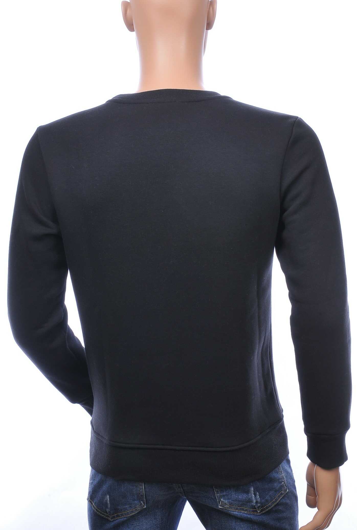 JAYLVIS&ARANCIA Moncler DIOR Philipp Plein PRADA Louis Vuitton GUCCI VERSACE KENZO Dsquared2 Levi's CHASIN G-STAR DOLCE & GABBANA DIESEL PME LEGEND WAM DENIM LACOSTE ronde hals heren sweatshirt met tekst SOFT Zwart