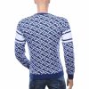 Club Ju heren trui, heren trui met leeuwenkop, heren pullover ronde hals, navy heren trui, slim fit heren trui, streetwear heren trui, gebreide heren trui, heren trui met dessin, luxe heren trui, urban fashion heren, heren winter trui, moderne heren pullover, jacquard heren trui, online trui kopen, trui kopen in Nijmegen, Goedkoop heren trui kopen