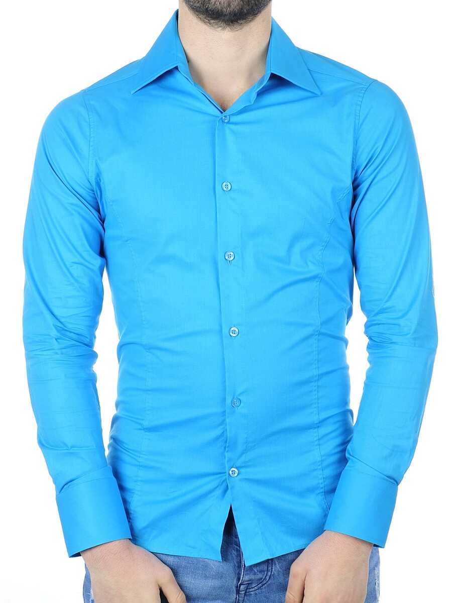 Slim fit blouse heren best sale