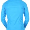 Red Bridge getailleerd slim fit stretch effen heren overhemd Turquoise