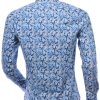 FERLUCCI A Fish Named Fred Wolff Blitz Louis Vuitton GUCCI VERSACE KENZO Dsquared2 Levi's CHASIN G-STAR DOLCE & GABBANA DIESEL PME LEGEND WAM DENIM LACOSTE Parajumpers Stone Island slim fit all over kunst motieven dessin heren overhemd Blauw