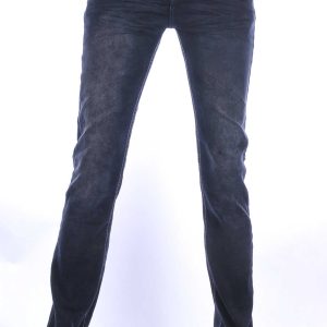 JAYLVIS Wolff Blitz Moncler DIOR Philipp Plein PRADA Louis Vuitton GUCCI VERSACE KENZO Dsquared2 Levi's CHASIN G-STAR DOLCE & GABBANA DIESEL PME LEGEND WAM DENIM LACOSTE slim fit stretch heren jeans met contrast kleur stiksels Zwart
