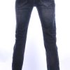 JAYLVIS Wolff Blitz Moncler DIOR Philipp Plein PRADA Louis Vuitton GUCCI VERSACE KENZO Dsquared2 Levi's CHASIN G-STAR DOLCE & GABBANA DIESEL PME LEGEND WAM DENIM LACOSTE slim fit stretch heren jeans met contrast kleur stiksels Zwart