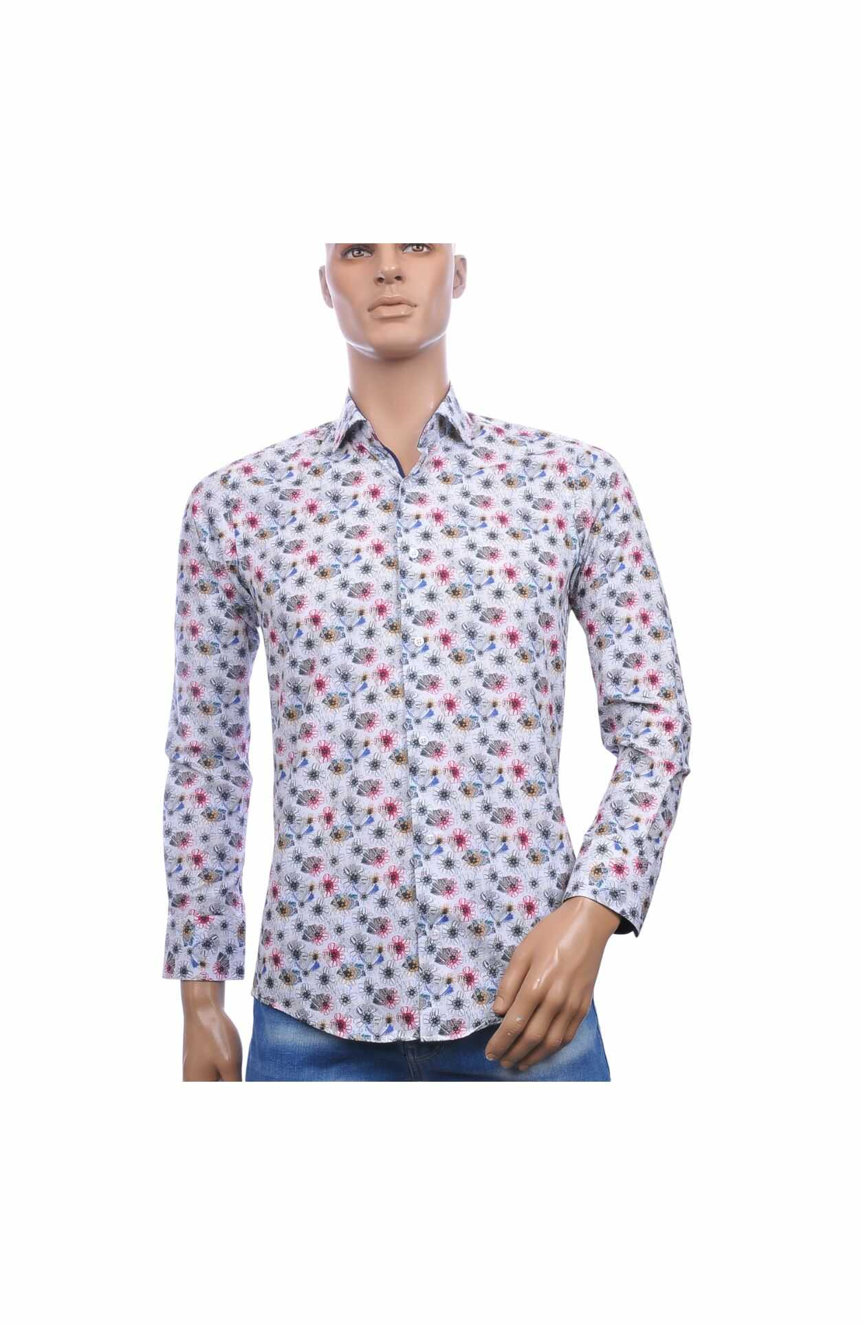 CORRINO heren overhemd, bloemen overhemd heren slim fit, heren overhemd beige katoen, slim fit overhemd lange mouw, heren overhemd bloemen dessin, katoen heren overhemd, heren overhemd kopen bij CHARRA, CORRINO overhemd Nijmegen, betaalbaar heren overhemd slim fit, Goedkoop heren overhemd, Italiaanse overhemd, casual overhemd