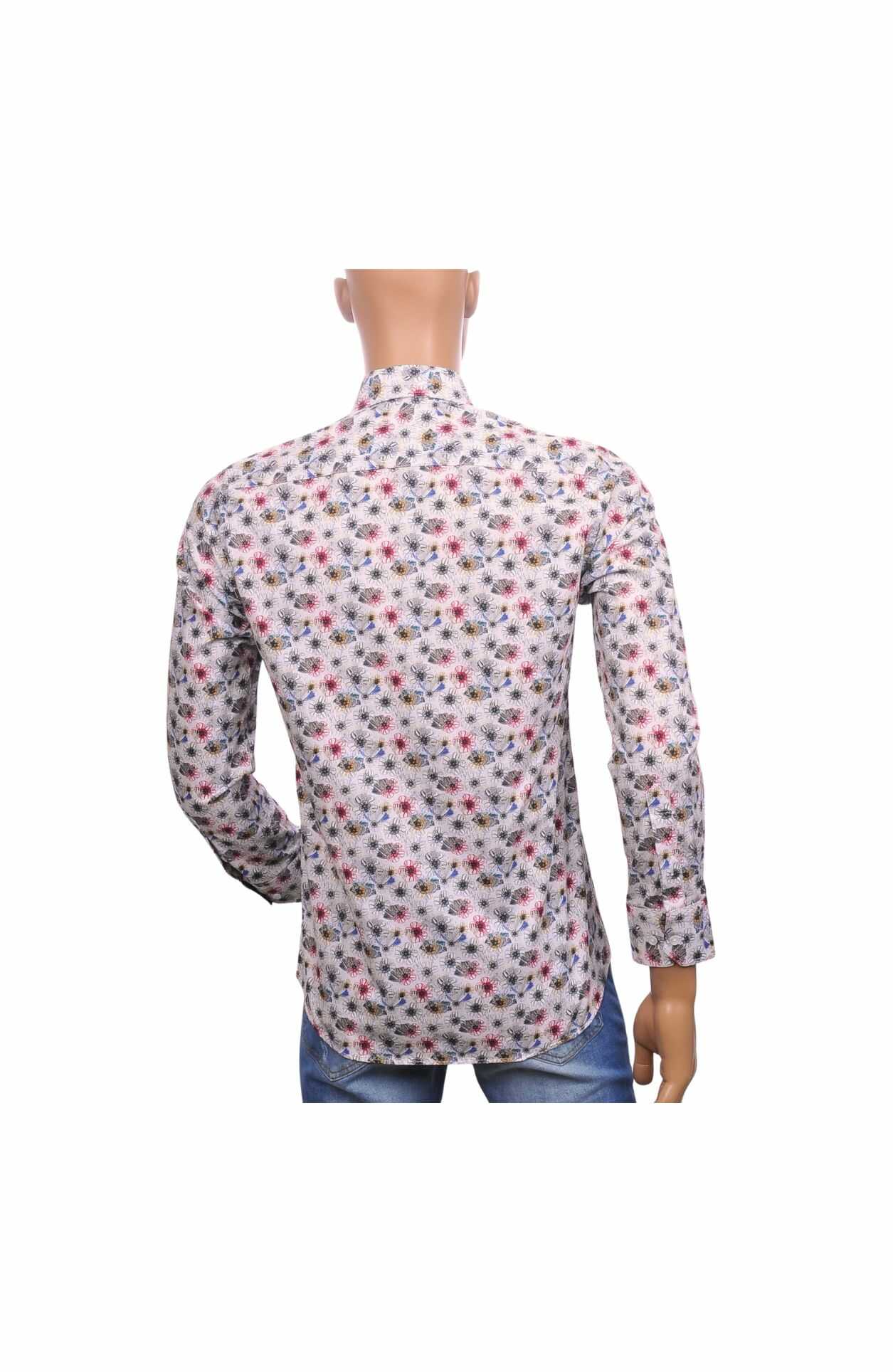 CORRINO heren overhemd, bloemen overhemd heren slim fit, heren overhemd beige katoen, slim fit overhemd lange mouw, heren overhemd bloemen dessin, katoen heren overhemd, heren overhemd kopen bij CHARRA, CORRINO overhemd Nijmegen, betaalbaar heren overhemd slim fit, Goedkoop heren overhemd, Italiaanse overhemd, casual overhemd