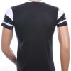 Ci Borg Trendy ENJOY & MORE Ronde Hals Heren T-Shirt met 3D Letters - Zwart