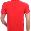 CI-BORG trendy heren polo T-Shirt met tekst print Rood