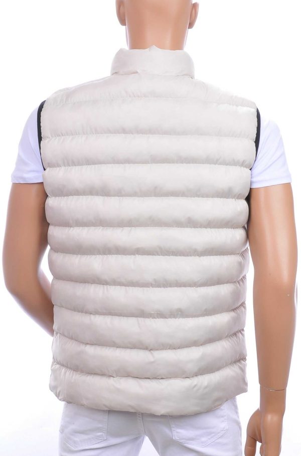 ICON2 trendy gewatteerde heren Bodywarmers Wit