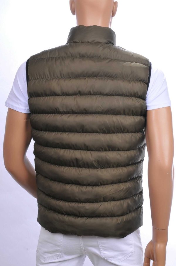 ICON2 trendy gewatteerde heren Bodywarmers Khaki