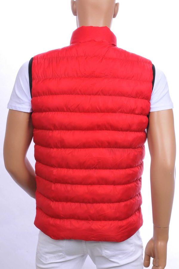 ICON2 trendy gewatteerde heren Bodywarmers Rood