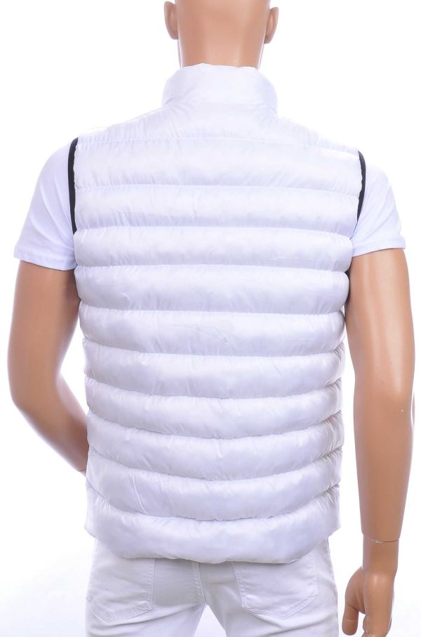 ICON2 trendy gewatteerde heren Bodywarmers Wit