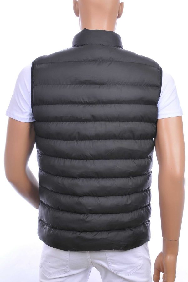 ICON2 trendy gewatteerde heren Bodywarmers Zwart