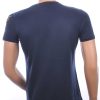 Ci-Borg trendy heren T-shirt met geborduurde tijgerkop Navy