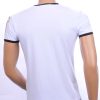 Ci-Borg trendy heren T-shirt met geborduurde tijgerkop Wit
