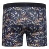 Zaccini 2-Pack Allover Palmbomen Motieven Heren Boxershorts – Navy Blauw | Comfortabele heren boxers met tropisch design
