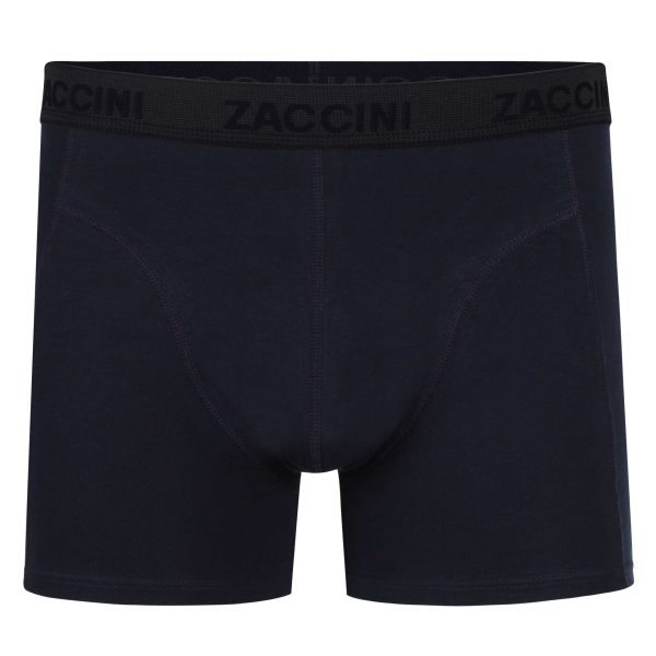 Zaccini 2-pack perfect fit allover palmbomen motieven boxershorts Navy