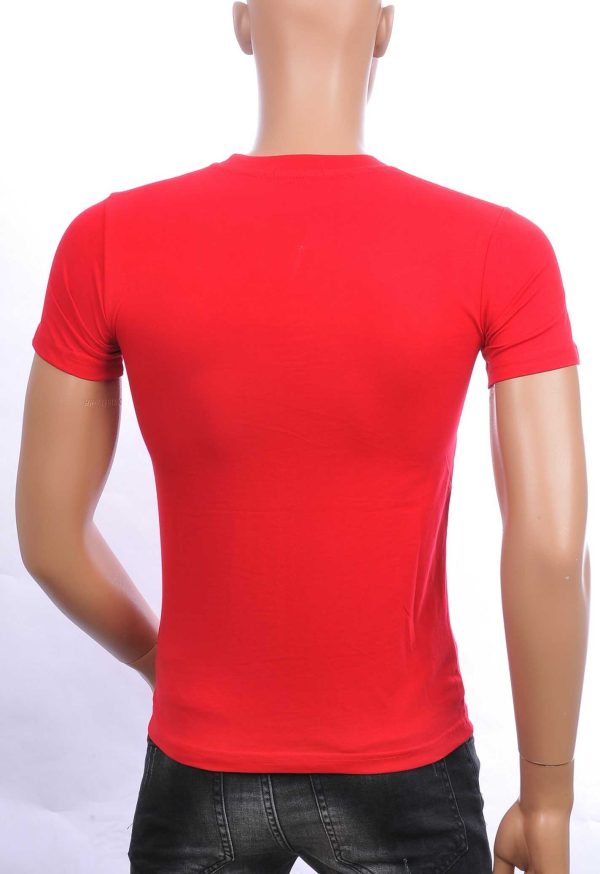 ICON2 trendy ronde hals heren T-shirt met ICON letters Rood