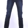 JAYLVIS regular fit stretch heren jeans met contrast kleur stiksels Blauw
