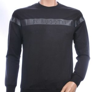 BY BUGOTTI trendy ronde hals BY BUGOTTI heren sweatshirt Zwart