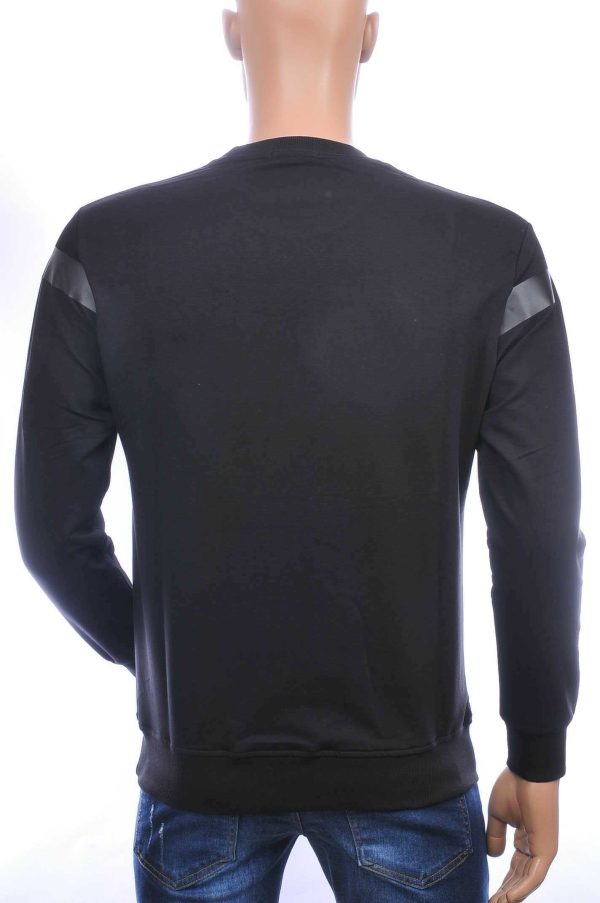 BY BUGOTTI trendy ronde hals BY BUGOTTI heren sweatshirt Zwart