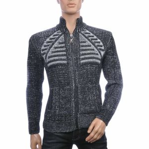 CI-BORG vest, grof gebreid heren vest, heren vest met rits, luxe heren vest, warm winter vest heren, katoenen heren vest, slim fit heren vest, heren knitwear premium, trendy heren vest, streetwear heren vest, heren vest zwart, heren vest grijs, CHARRA herenmode, herenmode Nijmegen, online vest kopen, vest kopen in Nijmegen, Goedkoop heren vest kopen, Heren vesten, Slim Fit vesten, Charra, heren Kleding in Nijmegen