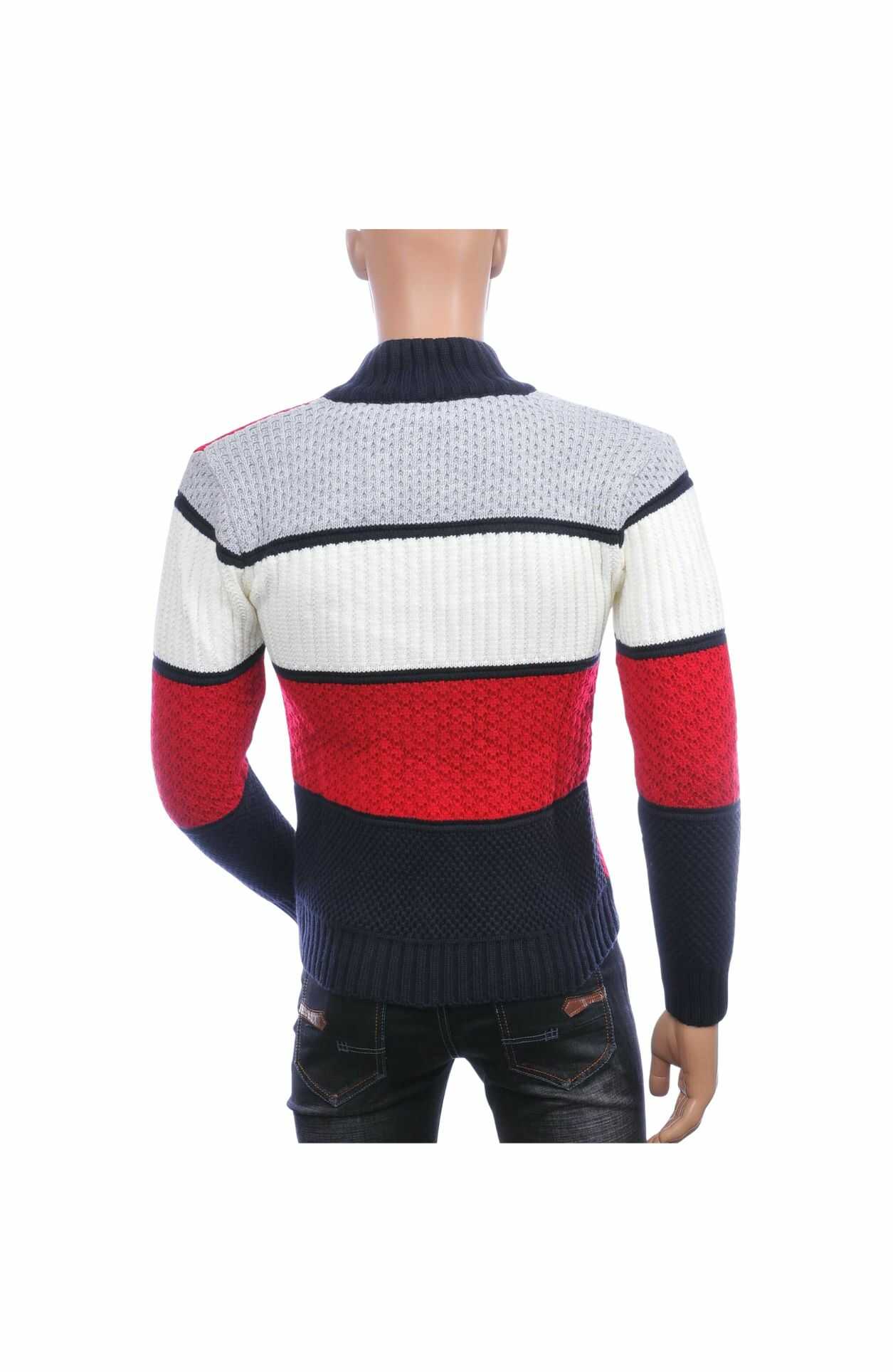 heren wintertrui grof gebreid, ci-borg trui heren, wintertrui met knoopsluiting, gebreide heren trui wol, warme heren trui winter, colorblock heren trui, patchwork knit heren, dikke wintertrui mannen, trendy heren knitwear, heren trui hoge kraag, CHARRA Nijmegen kleding, herenkleding streetstyle, online wintertrui kopen, wintertrui kopen in Nijmegen, Goedkoop heren wintertrui kopen, Heren wintertrui, regular Fit wintertrui, heren Kleding in Nijmegen, CHARRA, ZARA, COEF, CHASIN, WAM DENIM