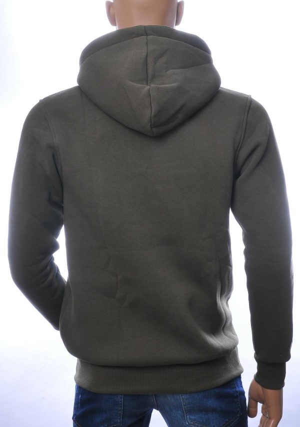 BLACKROCK trendy heren sweatshirt met capuchon Khaki