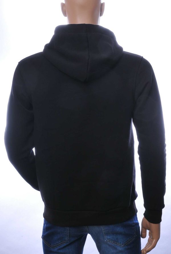 BLACKROCK trendy heren sweatshirt met capuchon Zwart