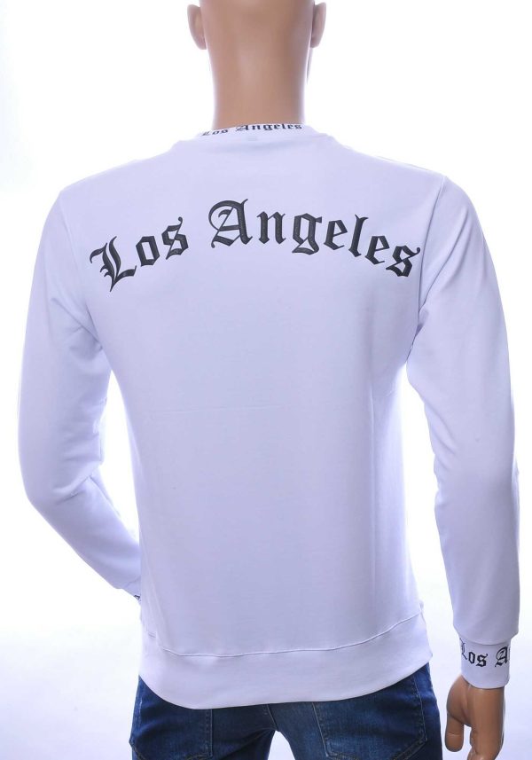 FCT COMPANY trendy Los Angeles ronde hals heren sweatshirt Wit