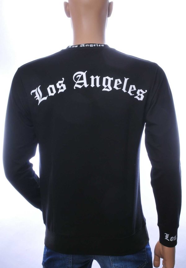 FCT COMPANY trendy Los Angeles ronde hals heren sweatshirt Zwart