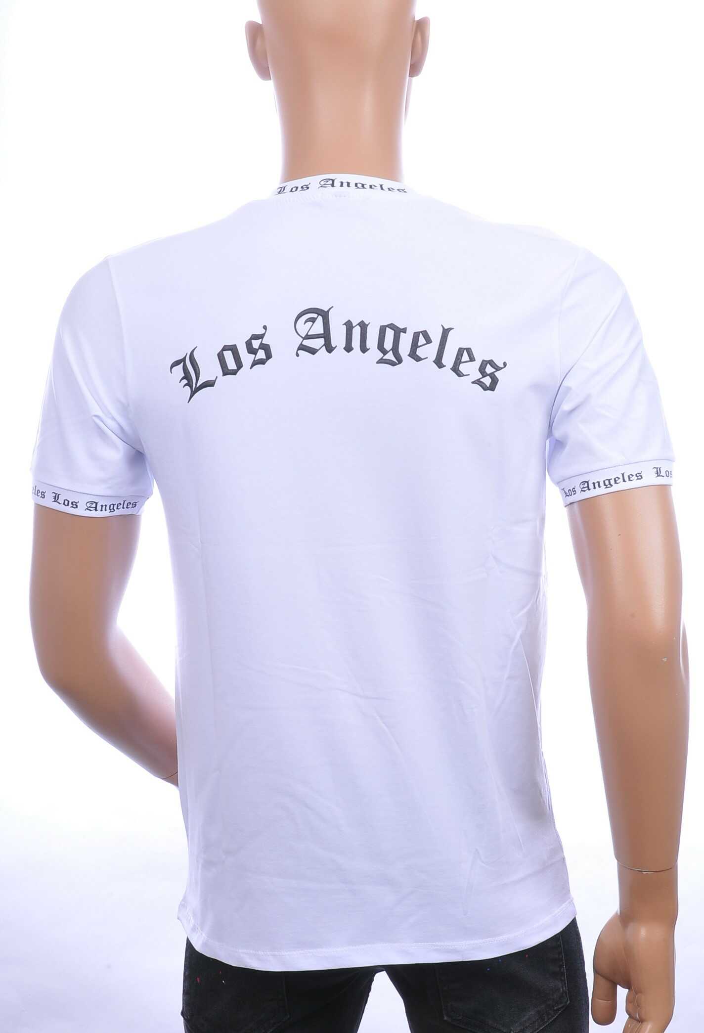 FCT COMPANY trendy LOS ANGELES ronde hals heren T-Shirt Wit
