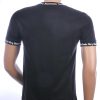 FRANCO RENZO trendy LOS ANGELES ronde hals heren T-Shirt Zwart
