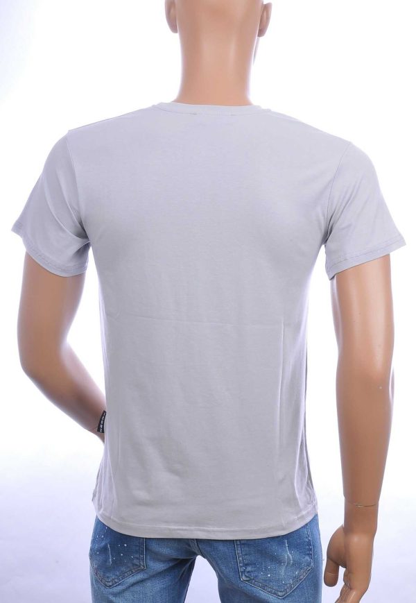 ICON2 trendy ronde hals heren T-Shirt Grijs