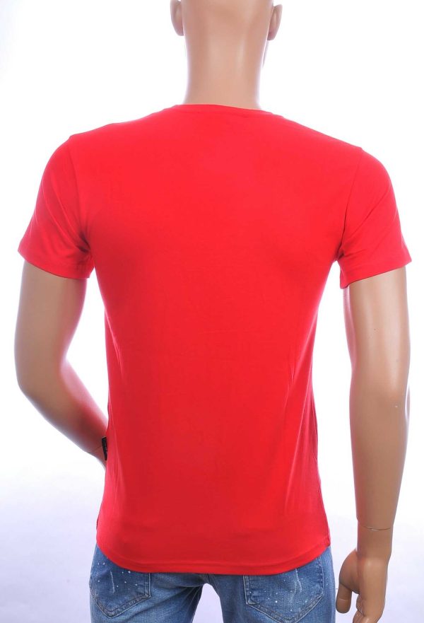 ICON2 trendy ronde hals heren T-Shirt Rood